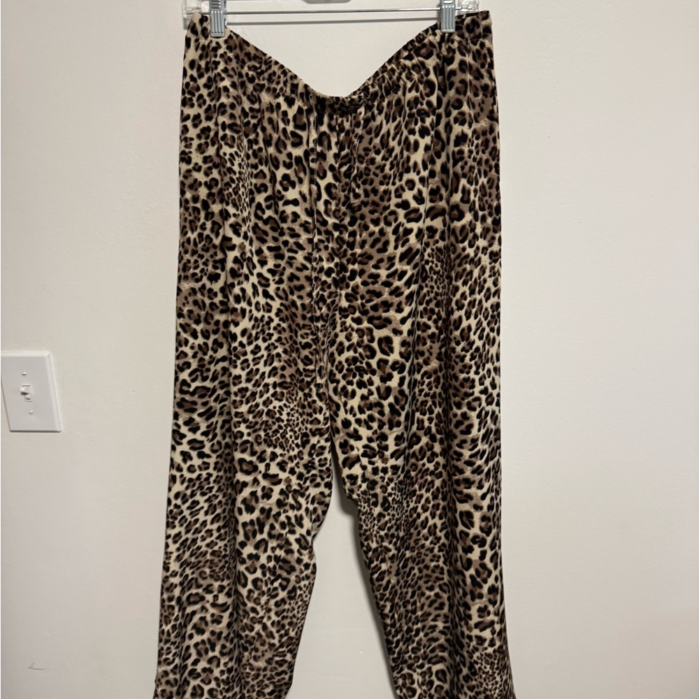 Leopard Print Women's Pants